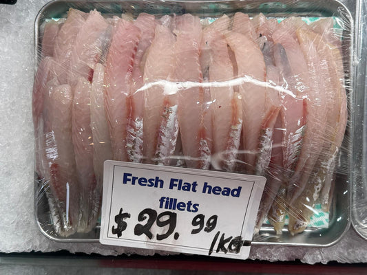 Australian Flat Head Fillets 1kg