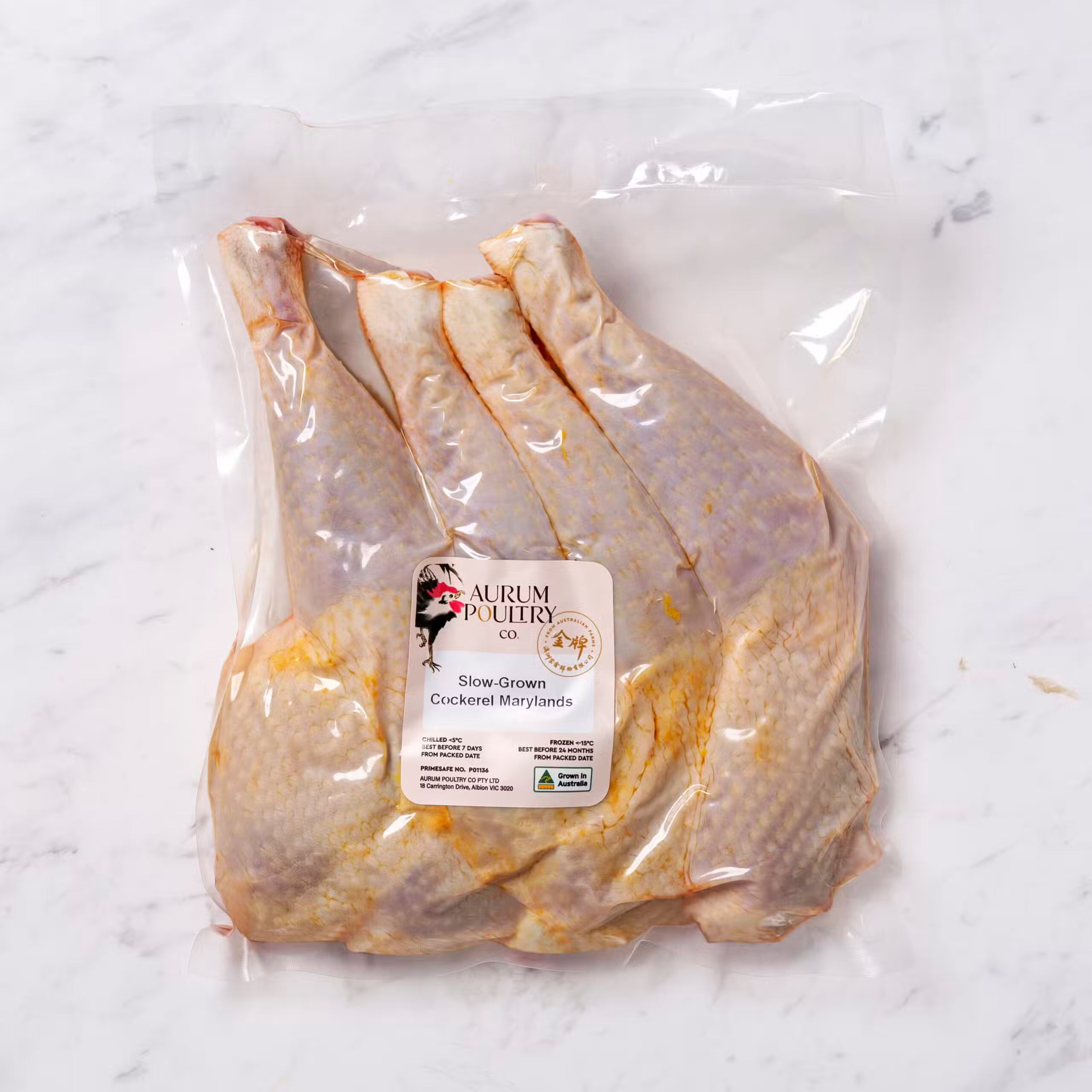 Slow-Grown Cockerel Marylands (Pack)